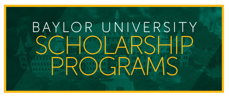 baylor university scholarships